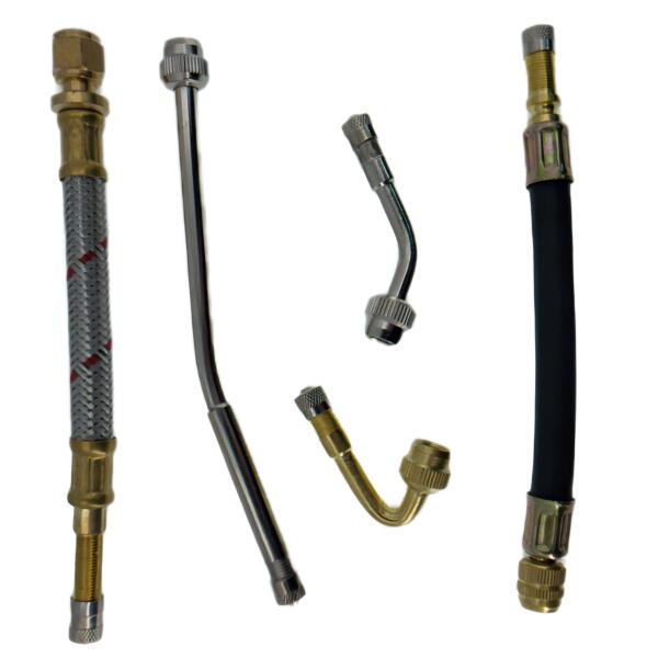 Fahrrad Ventilmutter Set | 5-teilig Mit Dichtringen & Schraubenschlüssel