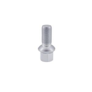 Radschrauben M12x1,5 35 SW17 Kugelbund R13 Silber
