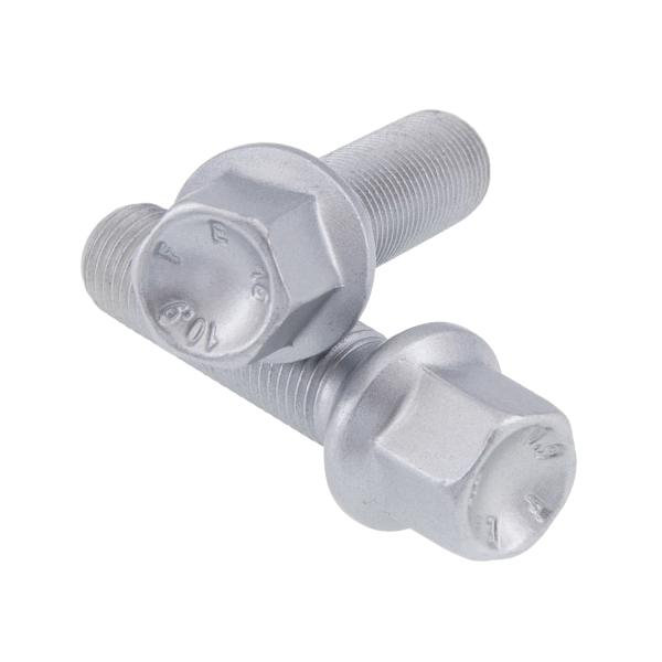 Radschrauben M12x1,5 40 SW17 Kugelbund R13 Silber