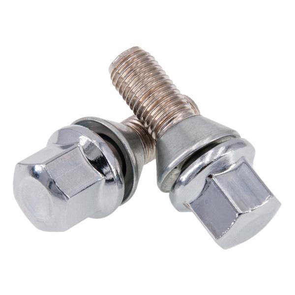 Radschrauben M12x1,5 25 SW19 bew. Kegelbund 60° Chrom