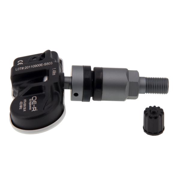 levando RDKS Reifendrucksensoren passend für Fahrzeuge der Jumper X2,50 Reihe von 2006 bis 2013 - 4 Stück - Reifendruckkontrollsystem, OE-Vergleichs Nr. 5430W0 - Farbe Grau