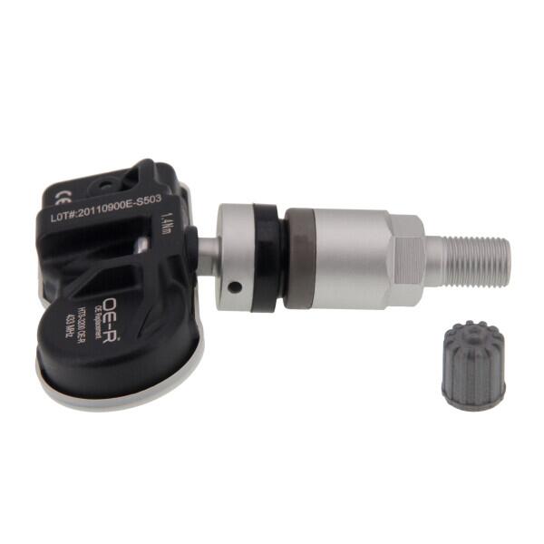 levando RDKS Reifendrucksensoren passend für Fahrzeuge der Gran Cabrio M147 Reihe von 2015 bis 2019 - 4 Stück - Reifendruckkontrollsystem, OE-Vergleichs Nr. 05154876AA - Farbe Silber