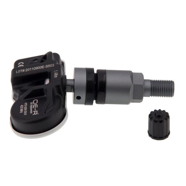 levando RDKS Reifendrucksensoren passend für Fahrzeuge der Alfieri M165 Reihe von 2016 bis 2018 - 4 Stück - Reifendruckkontrollsystem, OE-Vergleichs Nr. 05154876AA - Farbe Grau